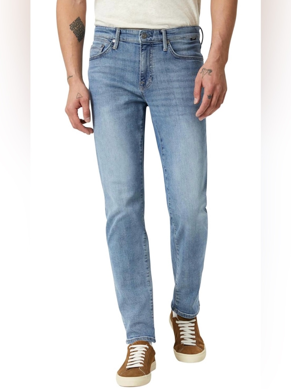 Mavi Steve Mid Rise Athletic Fit Jeans 40x36